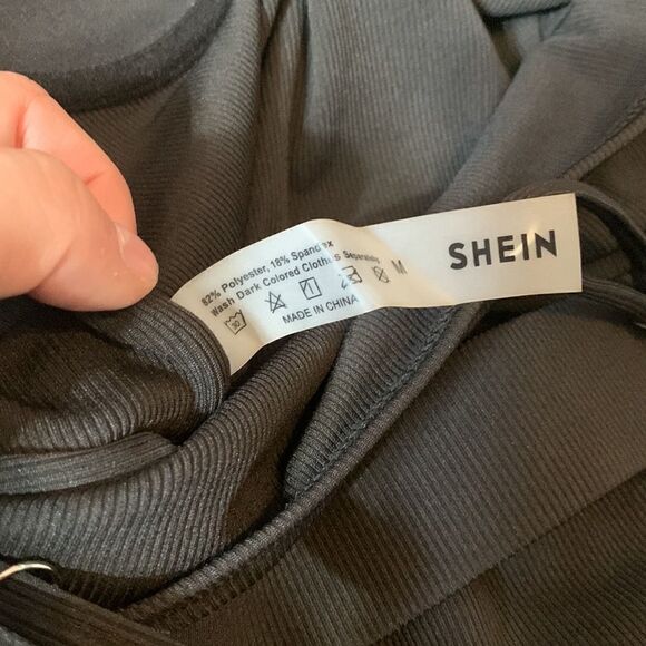 NWT Shein Ribbed Push Up One Piece - Picture 6 of 6